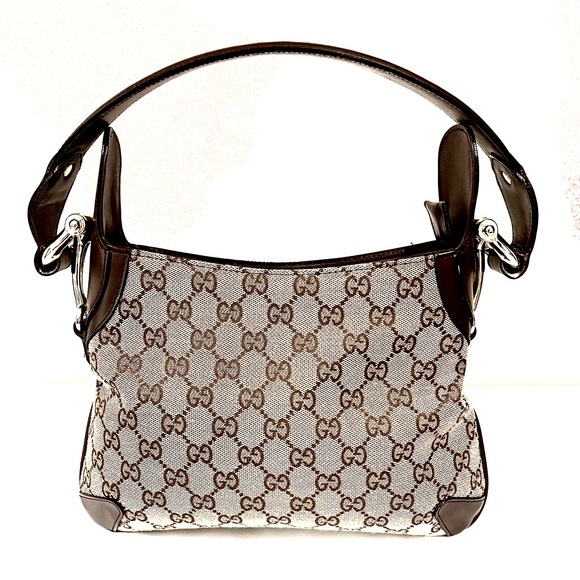 Gucci GG Creole HoBo in canvas and leather trim - Picture 5 of 14
